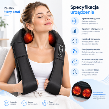 RELIVIO™- MASAŻER SZYI